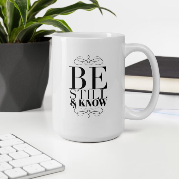 Be Still & Know Mug - Image 8