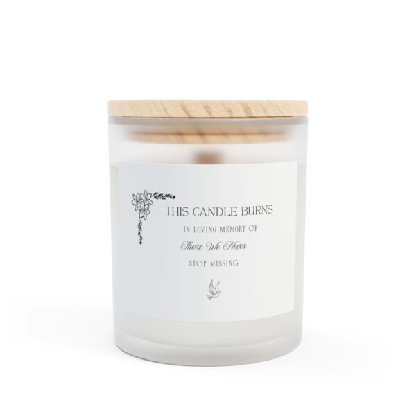 Frosted Glass Grief Candle, 11oz